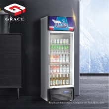 BEST SELLER Commercial Glass 1 Door Display Refrigerator Merchandiser - Upright Beverage Cooler for Supermarket